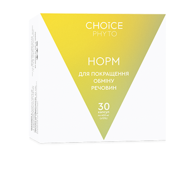 Норм (нормалізація обміну речовин) Choice - купити в Україні ᐉ Магазин ECOLAVKA