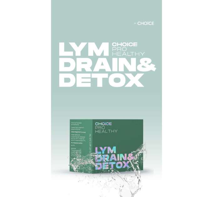 Active Slim + Lym Drain & Detox 60 от Choice — программа поддержки организма во время похудения