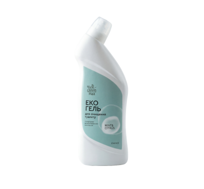 Эко-гель для очистки туалета (унитаза) MINT & CITRUS ТМ Green Max