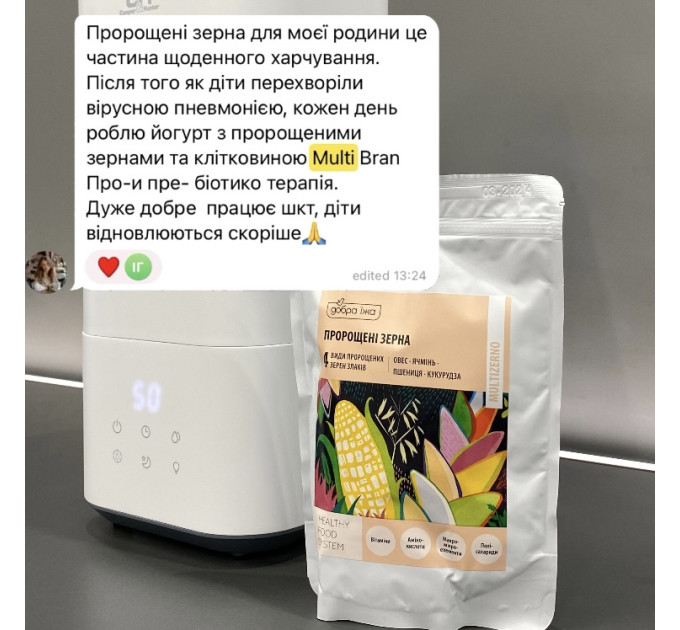 Пророщенные зерна Choice — суперфуд для энергии, обмена веществ и микробиома