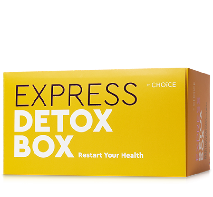 Express Detox Box від Choice — набір для швидкої детоксикації та відновлення енергії “Restart Your Health”
