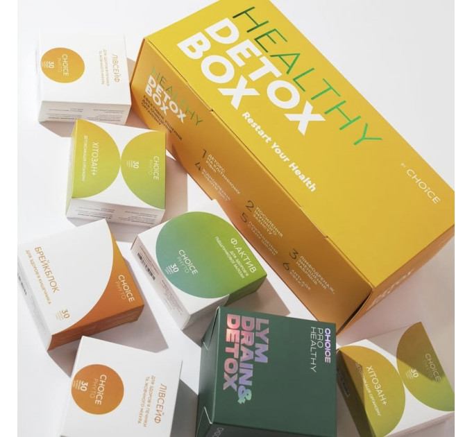 Healthy Box від Choice — комплексна програма підтримки організму